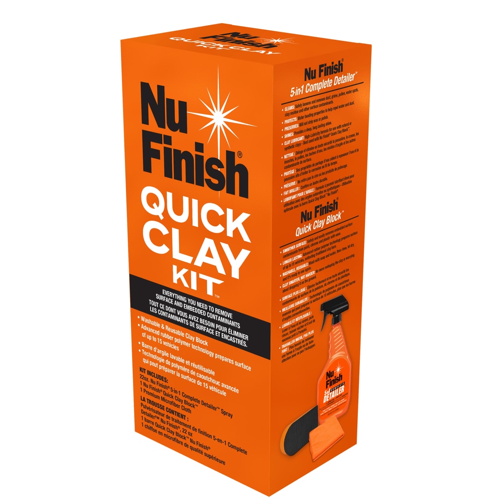 Nu Finish Quik Clay Kit, 3pc Canadian Tire