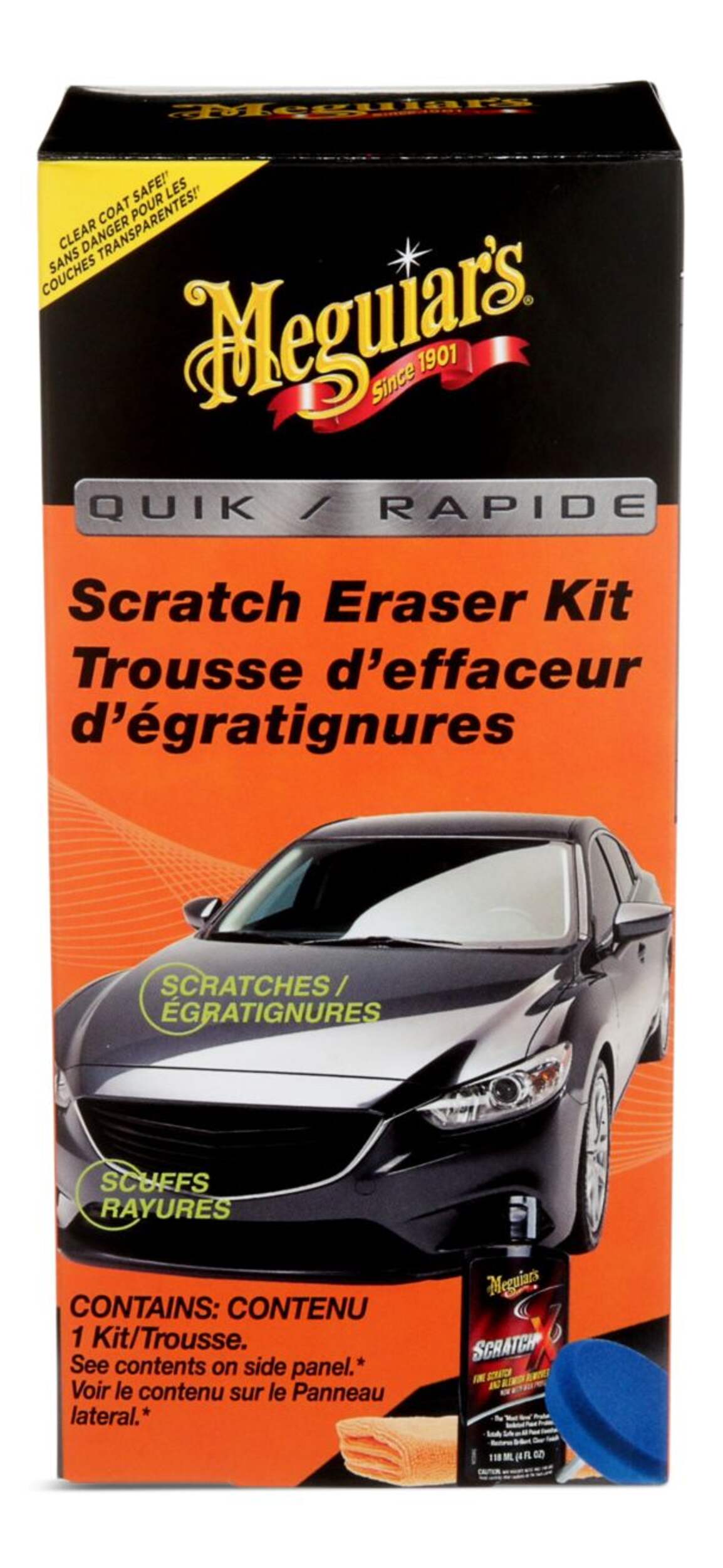 Meguiar's Quik Scratch Remover Kit, 3pc Canadian Tire