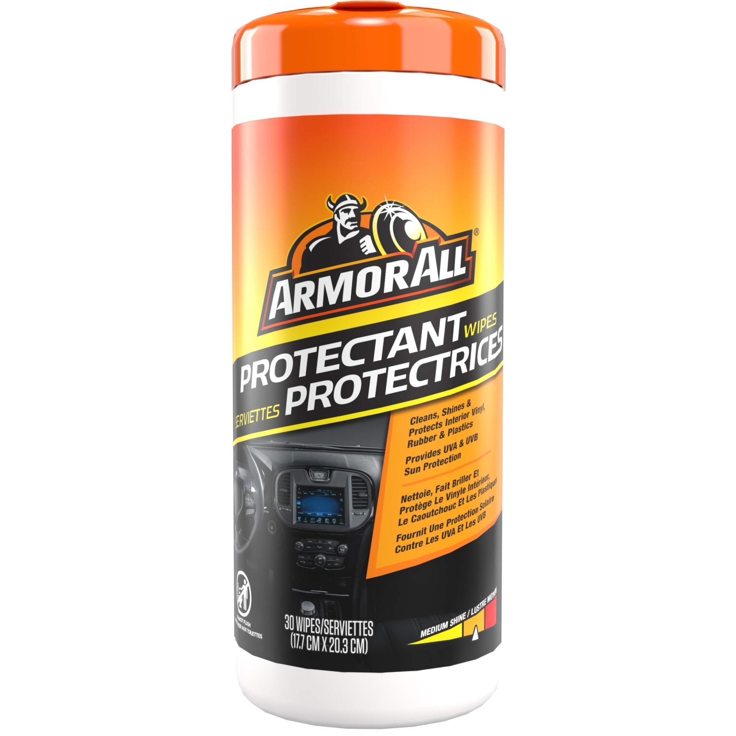 Lingettes protectrices pour voiture Armor All Original, paq. 30 Front_Flat