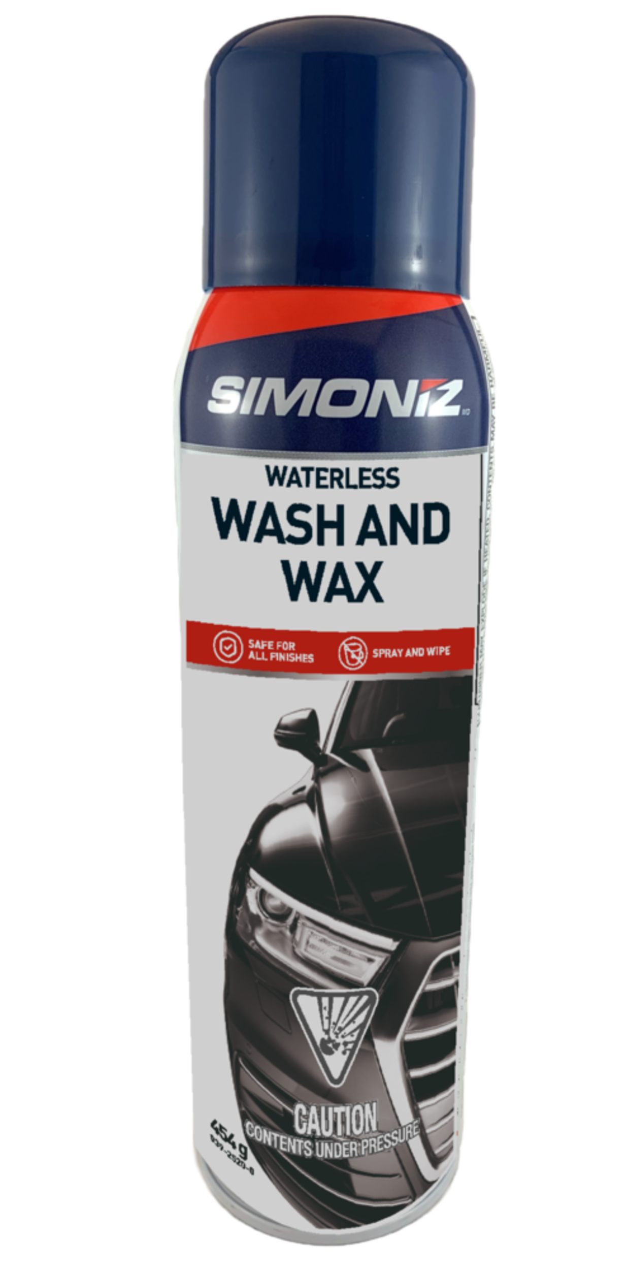 Produit de lavage et cirage sans eau SIMONIZ, 454 g Front_Flat
