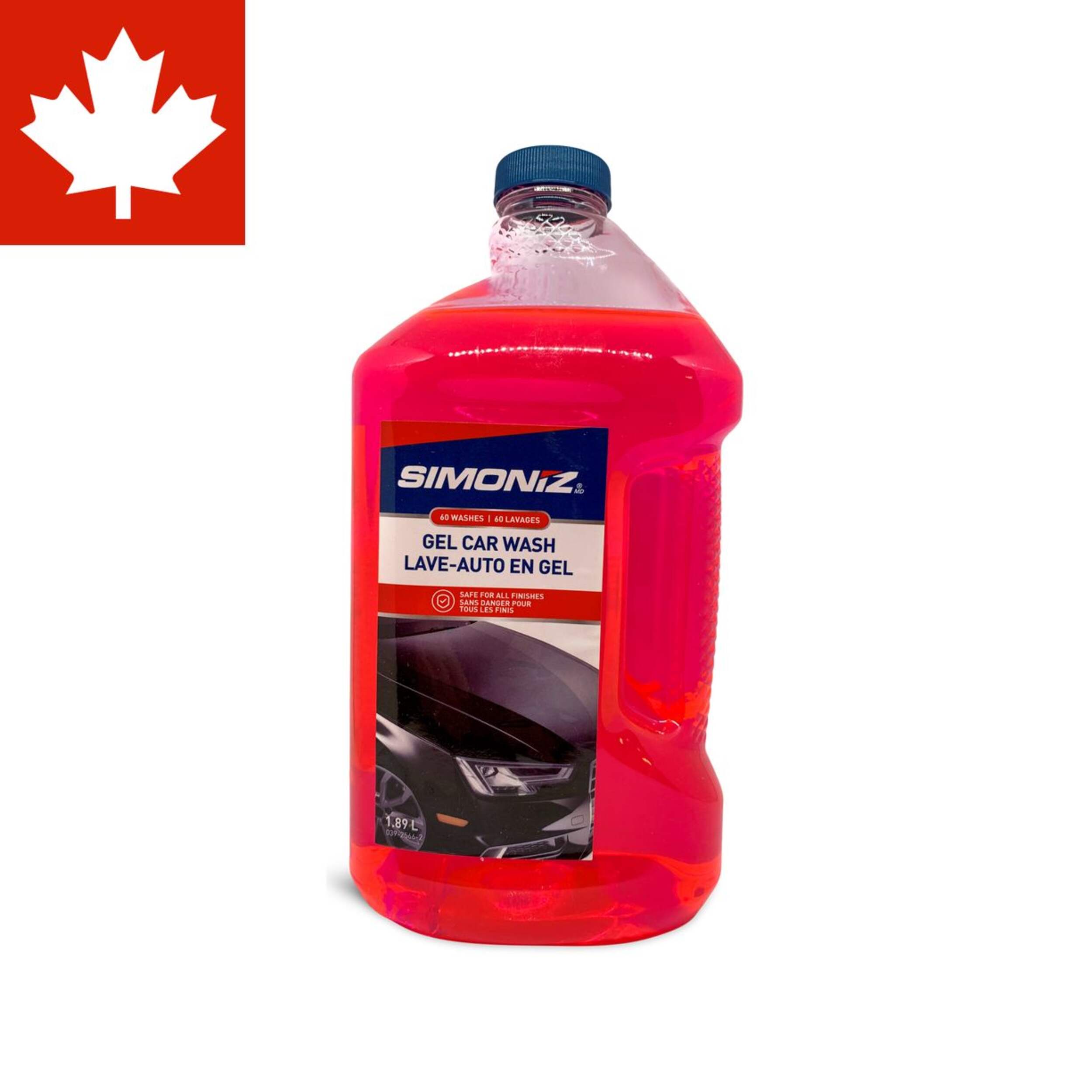 Lave-auto en gel SIMONIZ, 1,89 L Front_Angled_Left