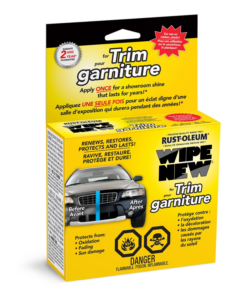 Rust Oleum Wipe New Car Trim Restorer Kit Canadian Tire