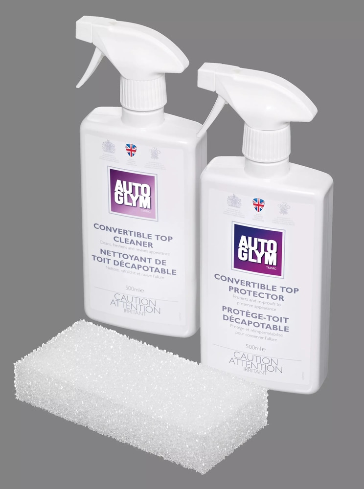 Autoglym Car Convertible Top Complete Kit, includes Cleaner