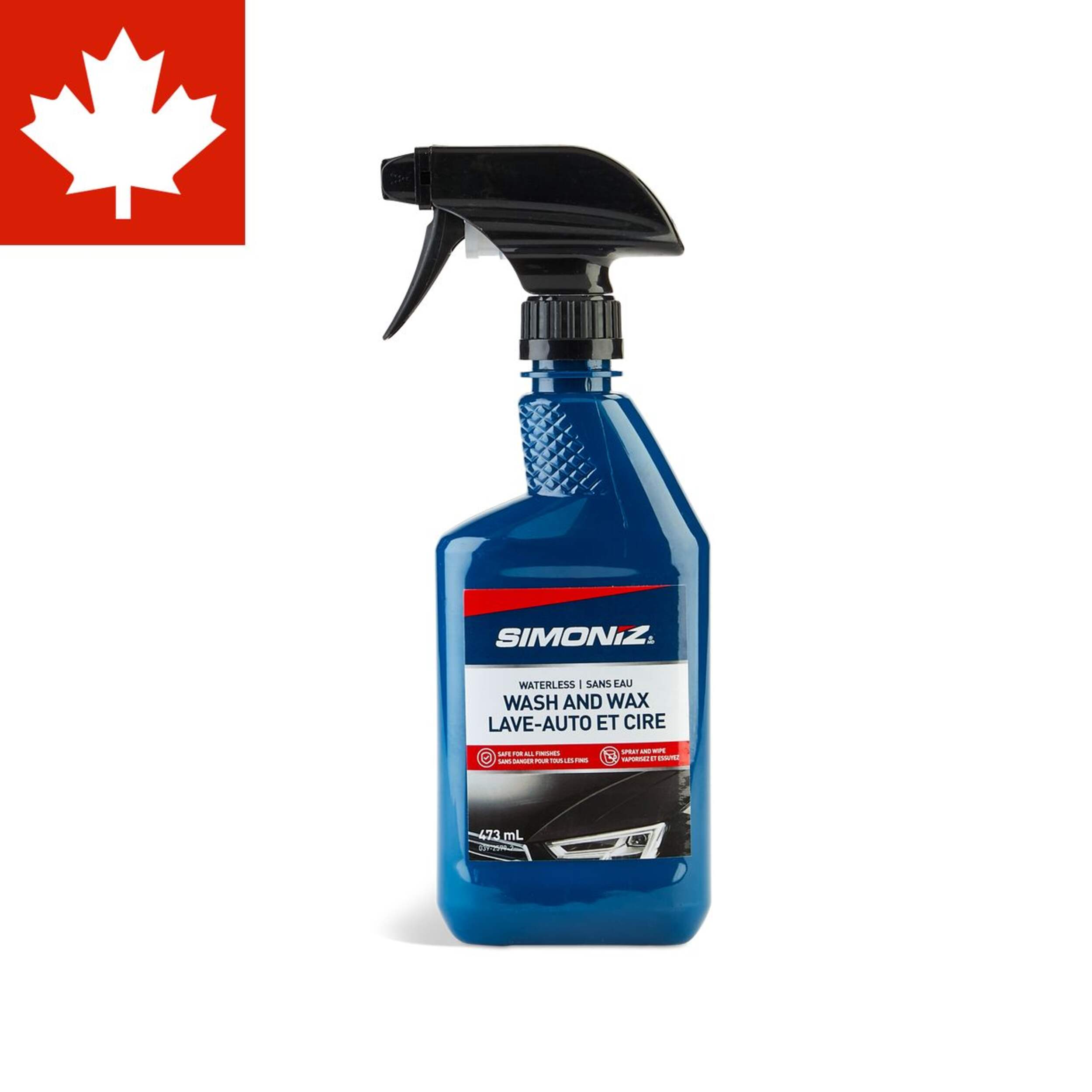 Produit de lavage et cirage sans eau SIMONIZ, 473 mL Front_Flat