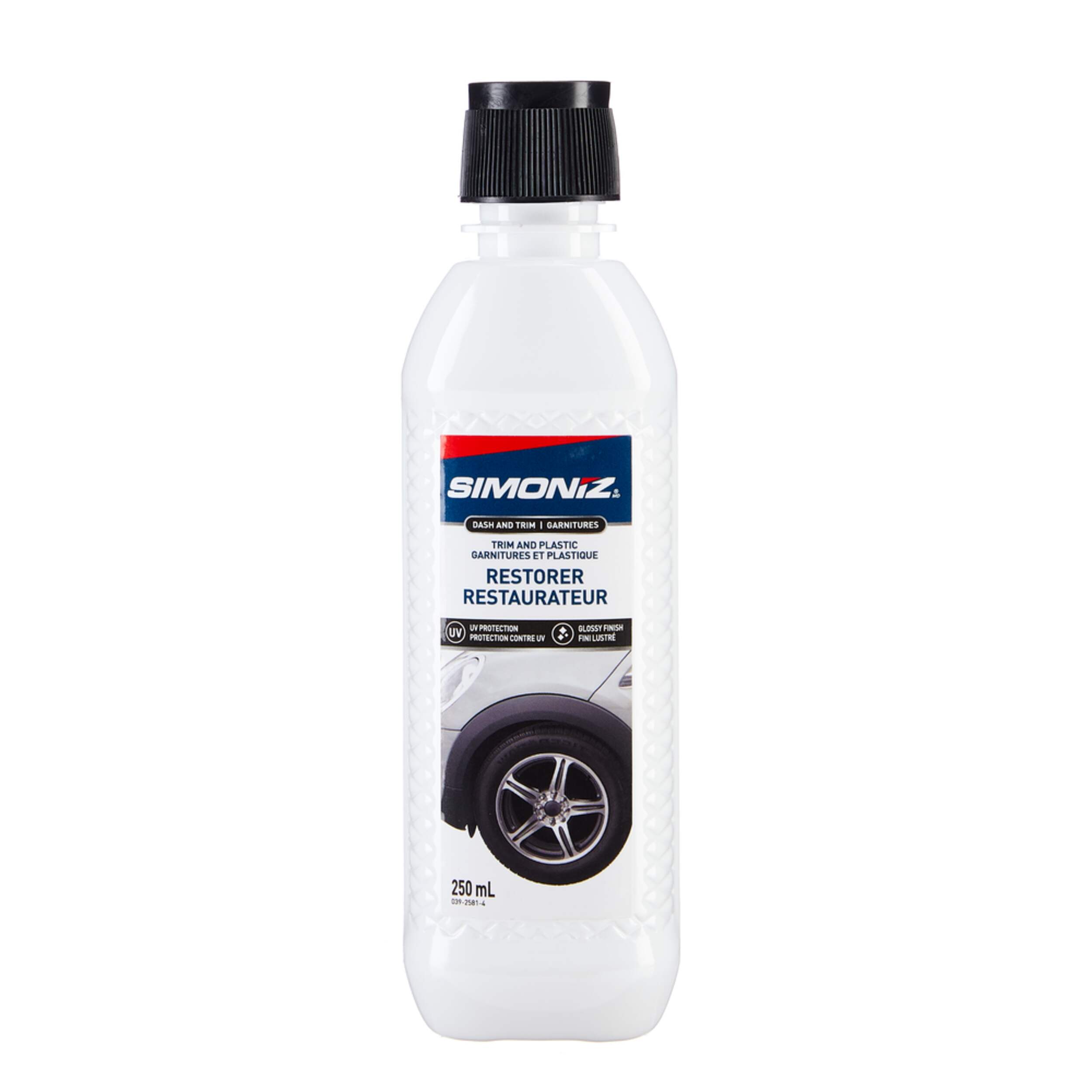 Restaurateur en vaporisateur garnitures et plastique SIMONIZ, 250 mL Front_Flat