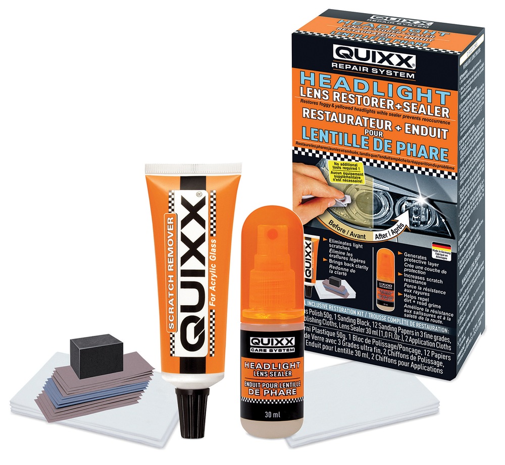 Quixx Headlight Restoration Kit Canadian Tire