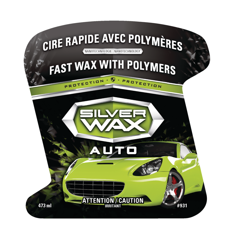 Cire pour l'auto Silverwax rapide avec polymères Canadian Tire
