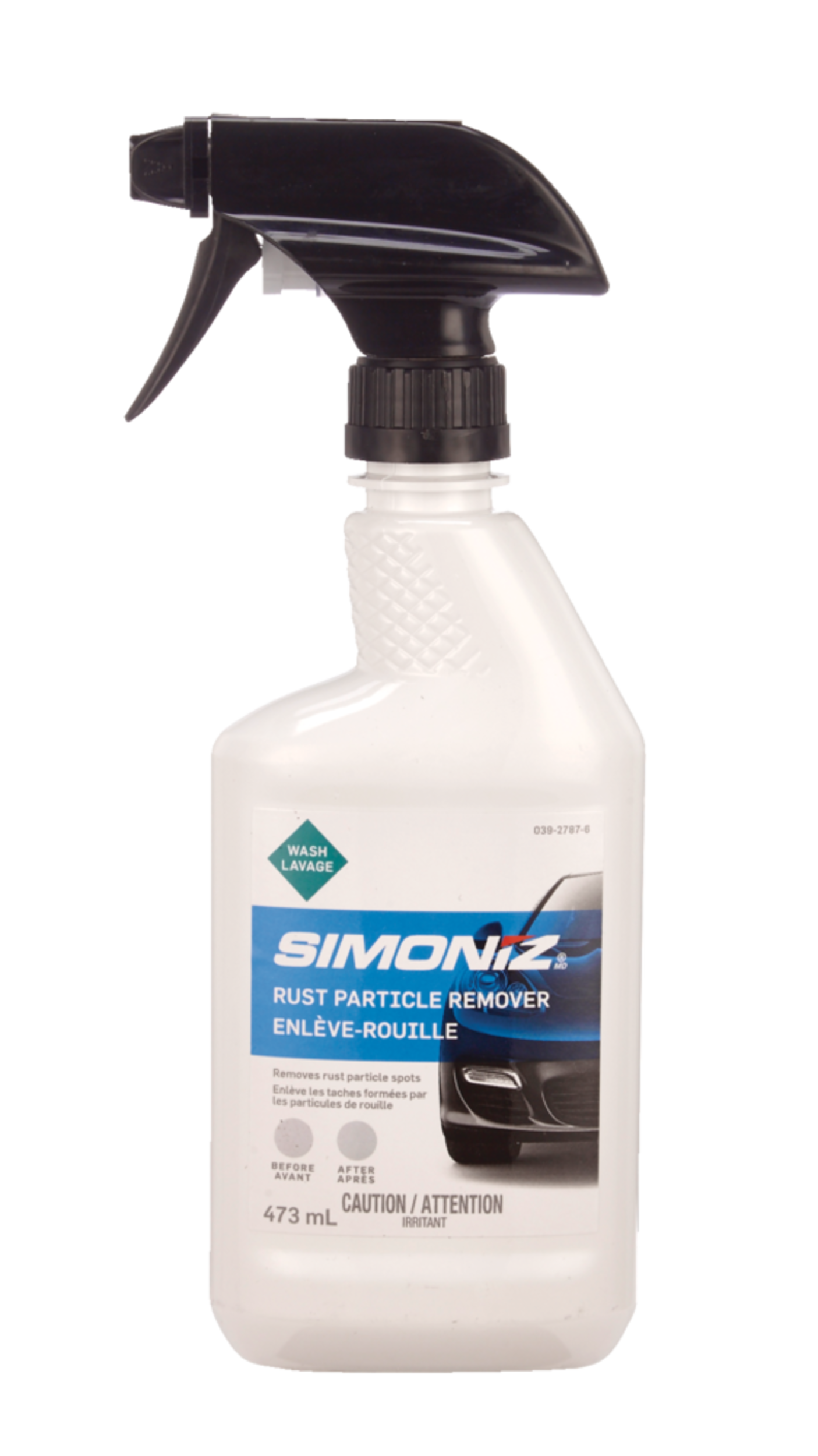 Dissolvant de particules de fer SIMONIZ, 473 mL Front_Flat