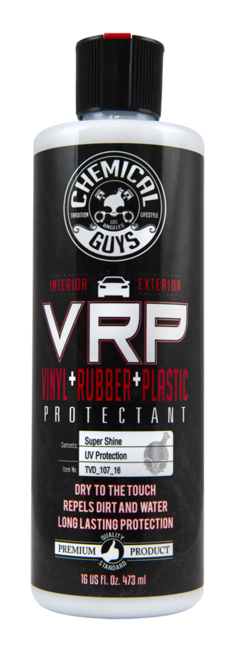 Chemical Guys VRP Super Shine Car Vinyl, Rubber & Plastic Protectant,  473-mL