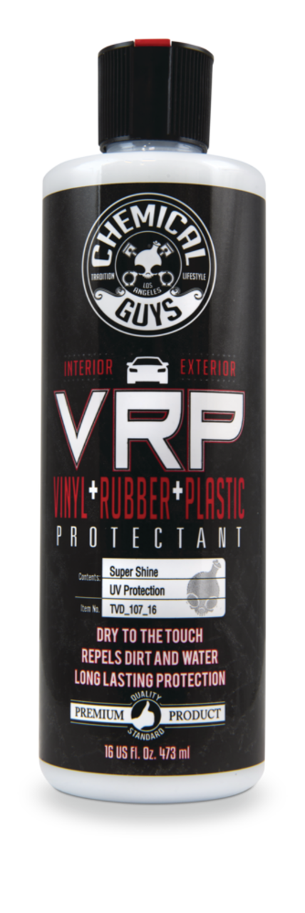 Chemical Guys VRP Super Shine Car Vinyl, Rubber & Plastic Protectant,  473-mL
