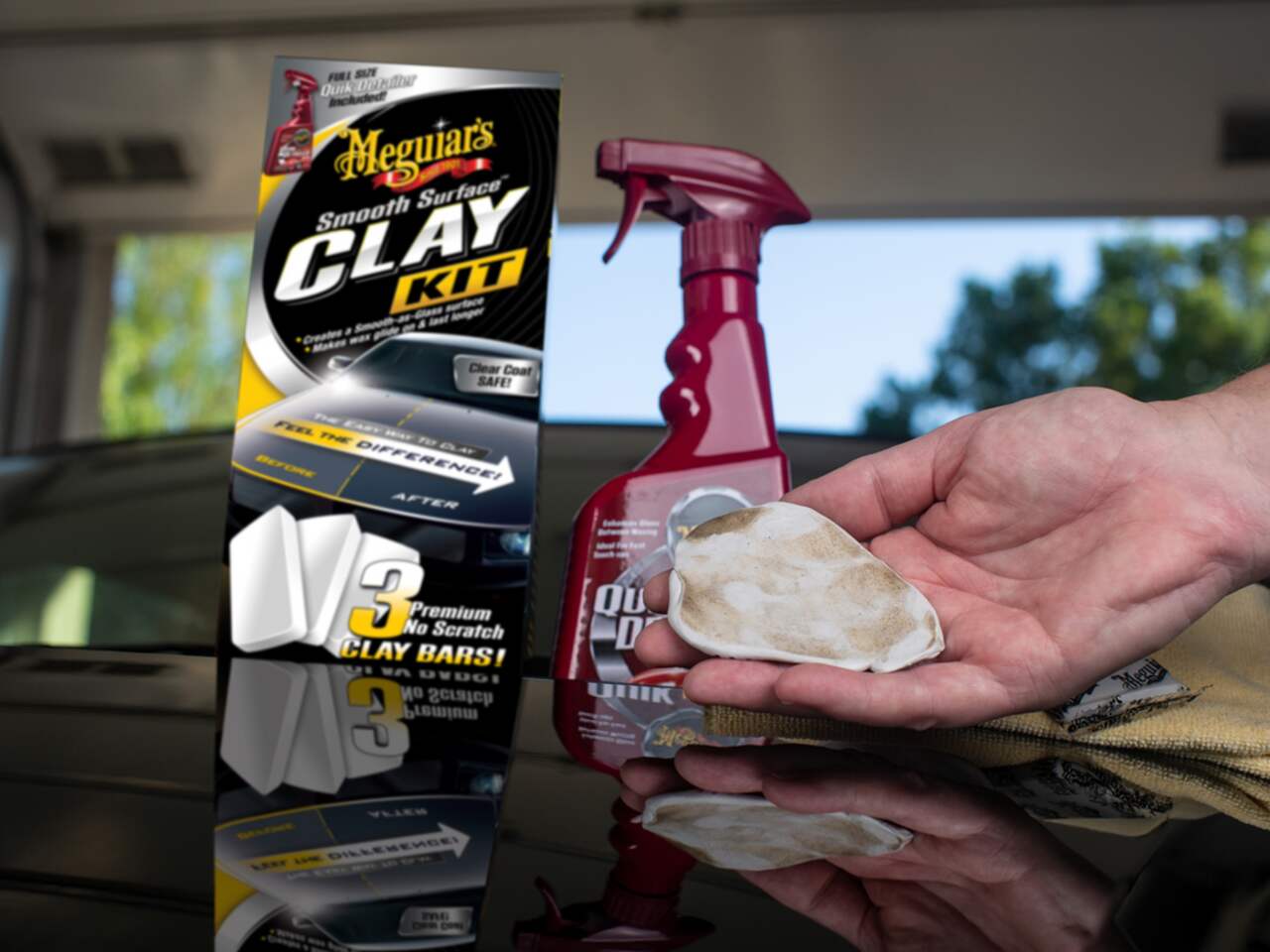 Meguiars shop clay kit