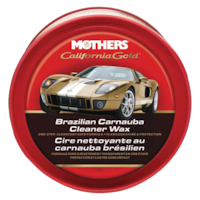 Mothers California Gold Brazilian Carnauba Wax Auto, Car Cleaner, 340-g Overhead_Flat