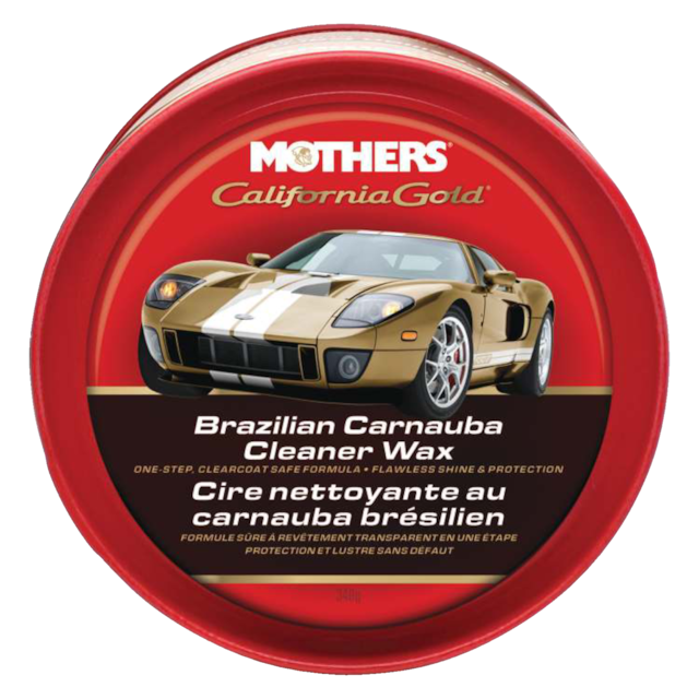 Mothers California Gold Brazilian Carnauba Car Cleaner Wax, 340g