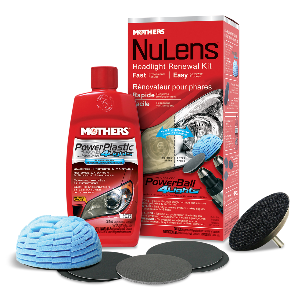 Mothers Car Headlight Restoration Kit, 5pc Canadian Tire