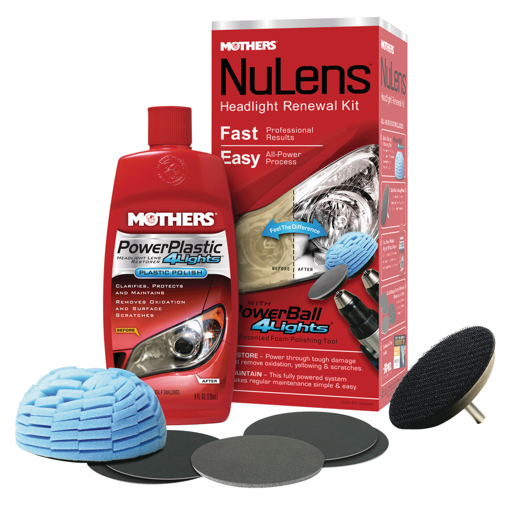 Car Headlight Lens Restoration System Professional Restorer Polishing Tool Kit H 