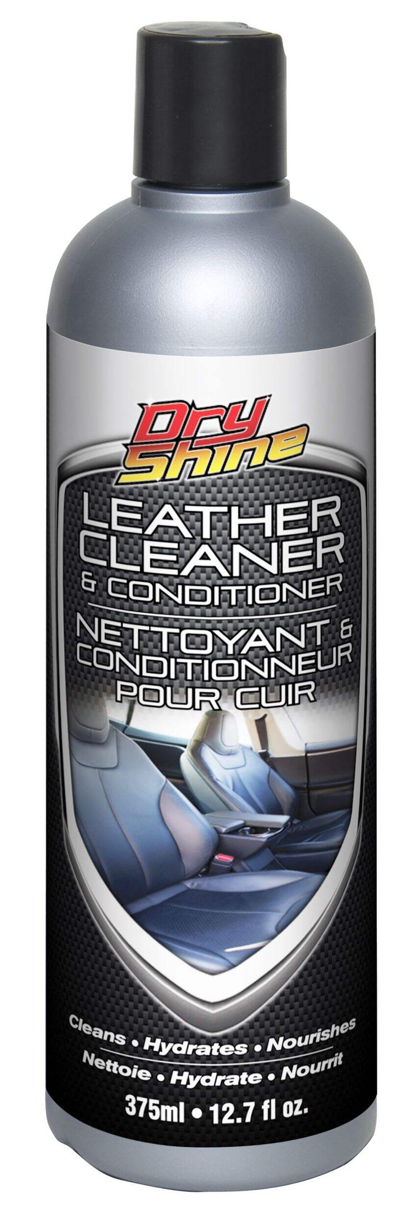 Dry Shine Car Leather Cleaner & Conditioner, 375-mL Front_Flat