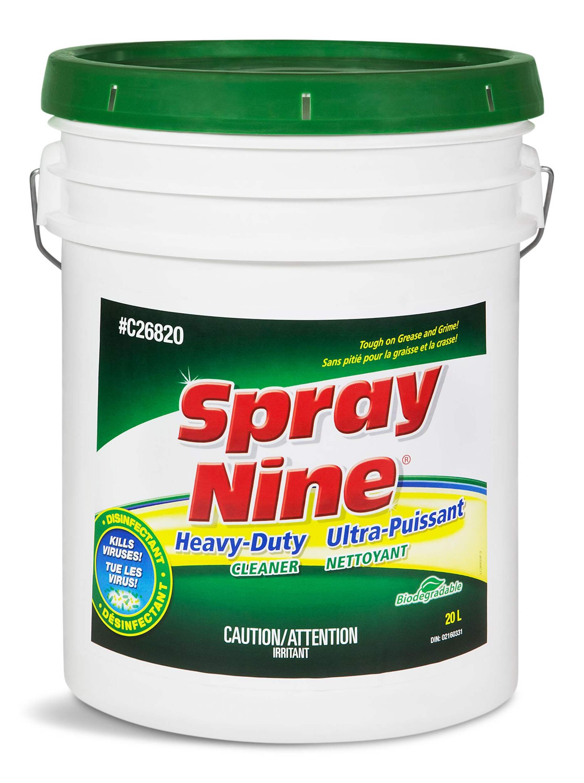 Nettoyant, dégraissant et désinfectant ultra-puissant Spray Nine, 20 L Front_Elevated