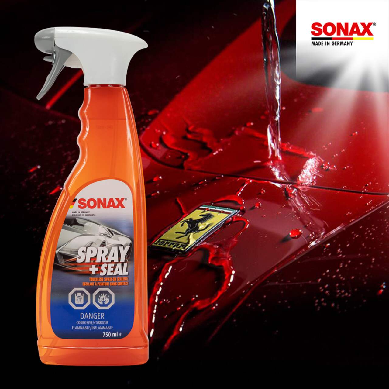 SONAX High Speed Wax  Slick Durable Spray Wax