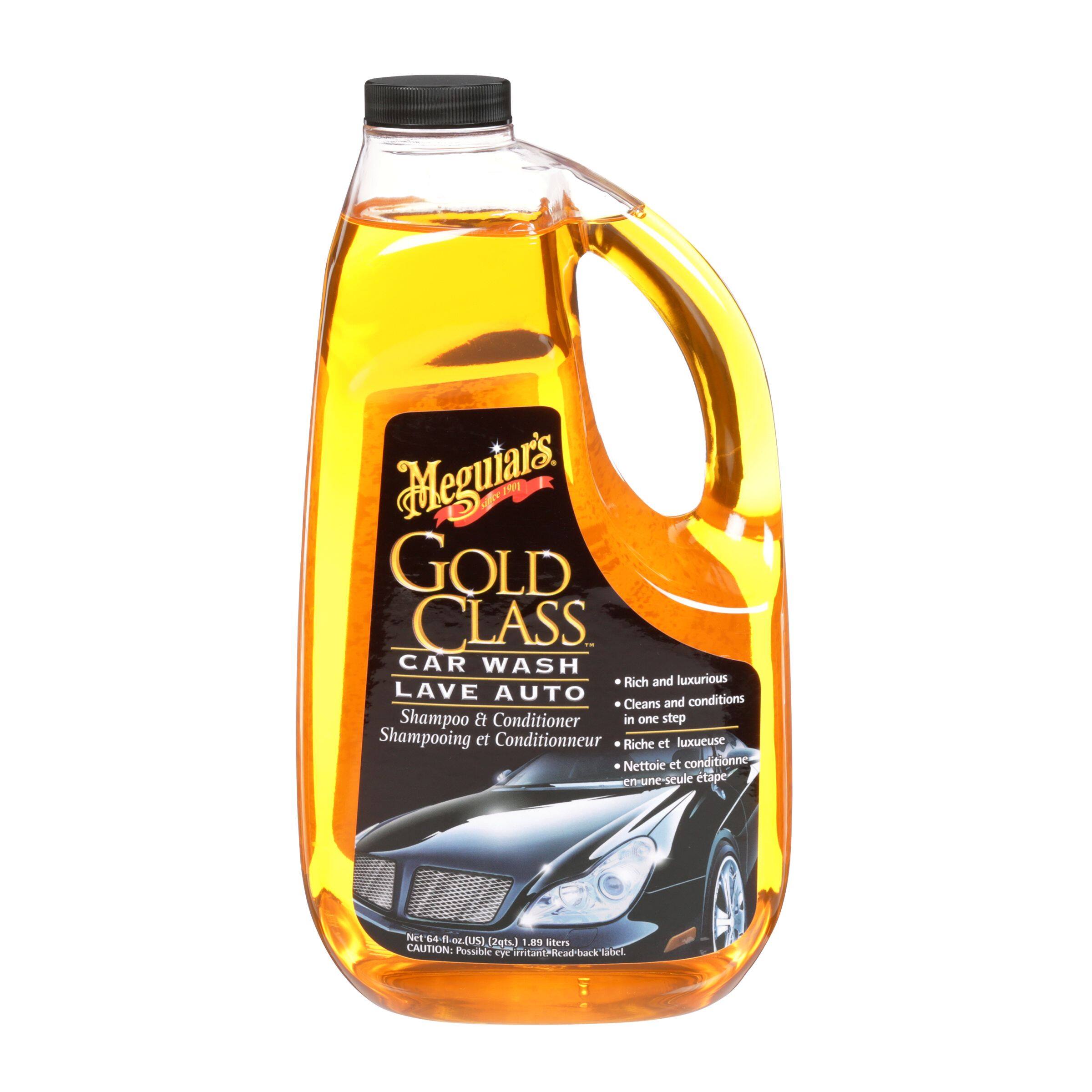 Meguiar'S Gold Class Car Wash Ultra-Rich Car Wash Foam Soap and Conditioner  1Gal