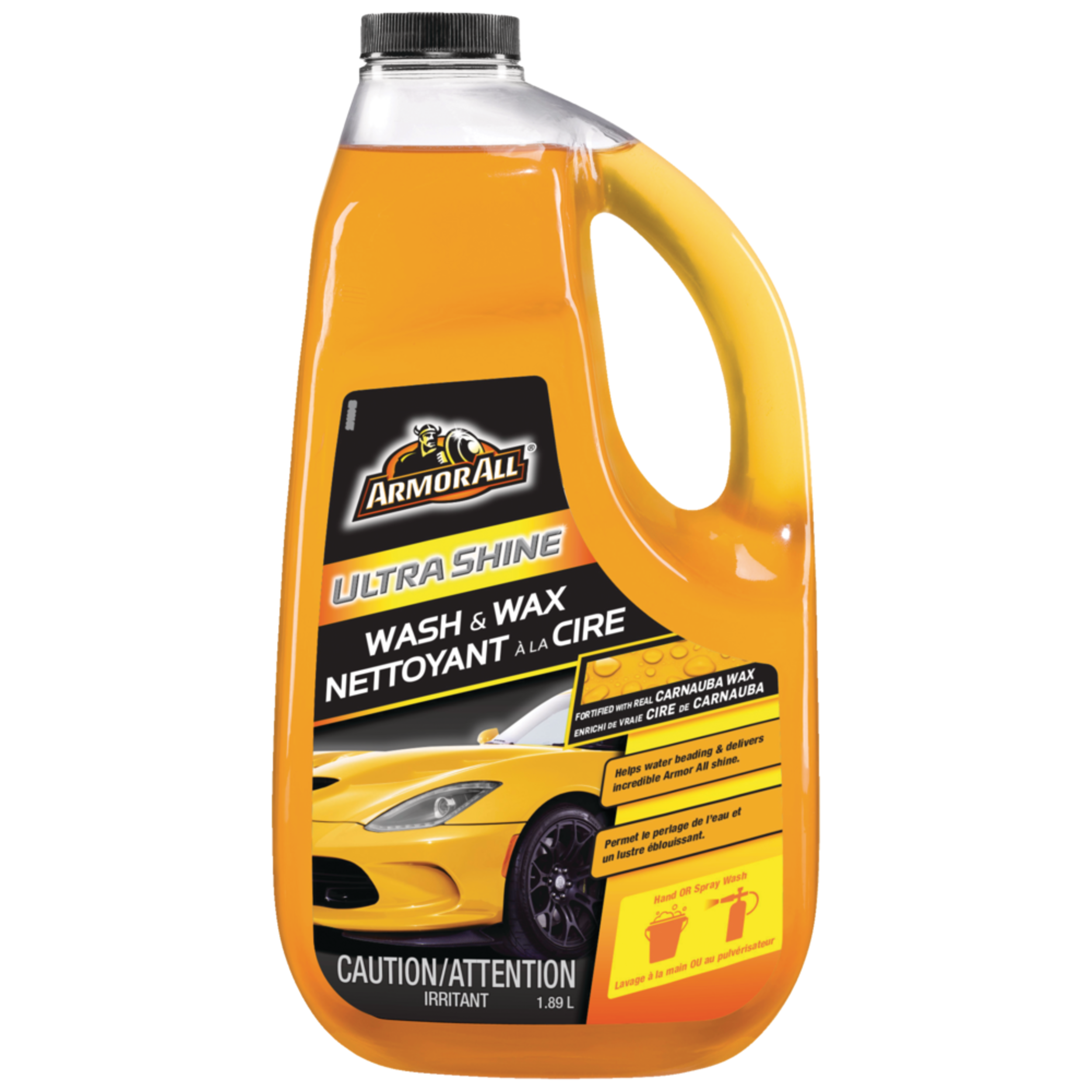 Lave-auto et cire Armor All Ultra Shine, 1,89 L Front_Flat
