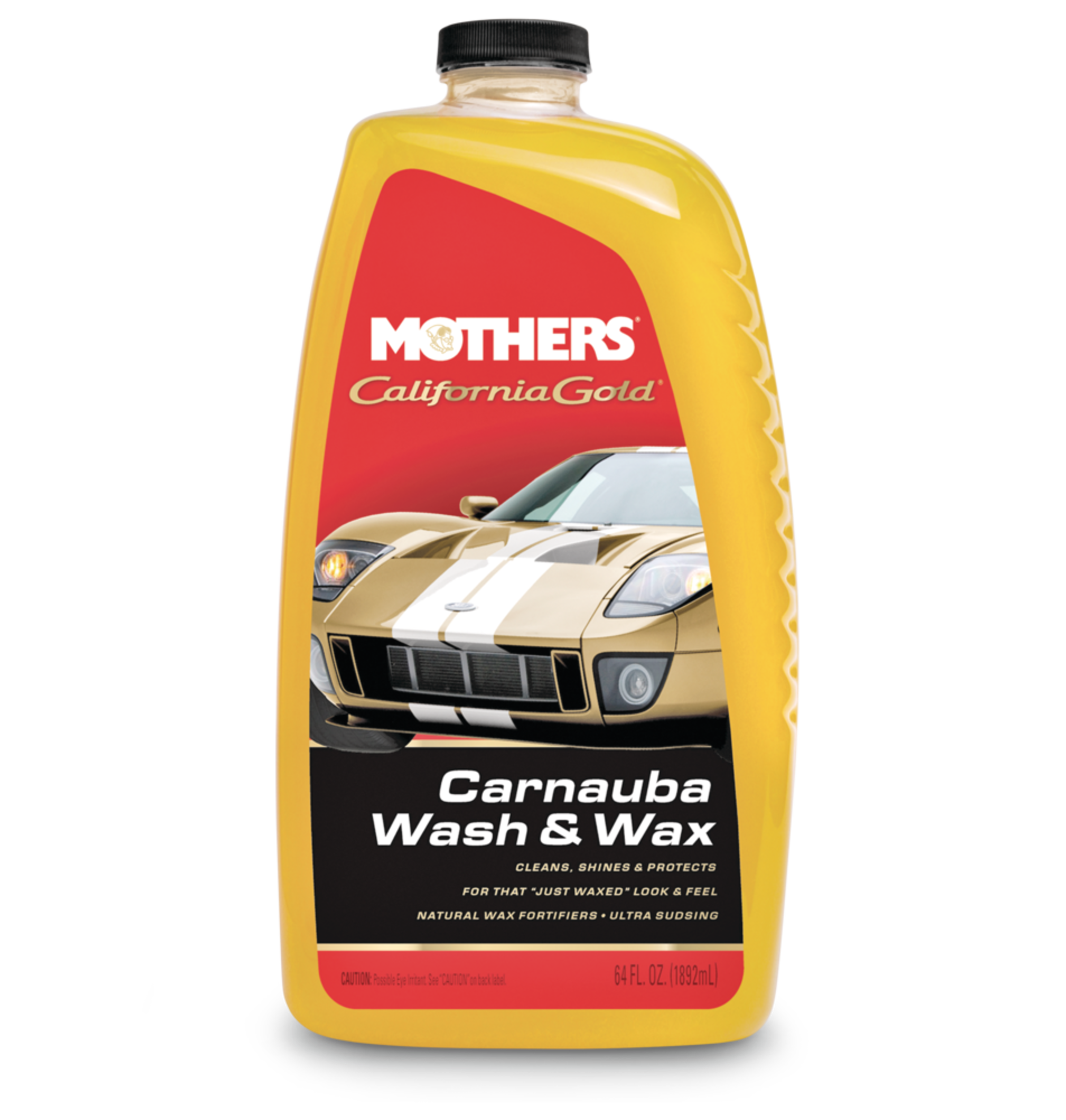 Mothers California Gold Carnauba Car Wash & Wax, 1.89-L Front_Flat