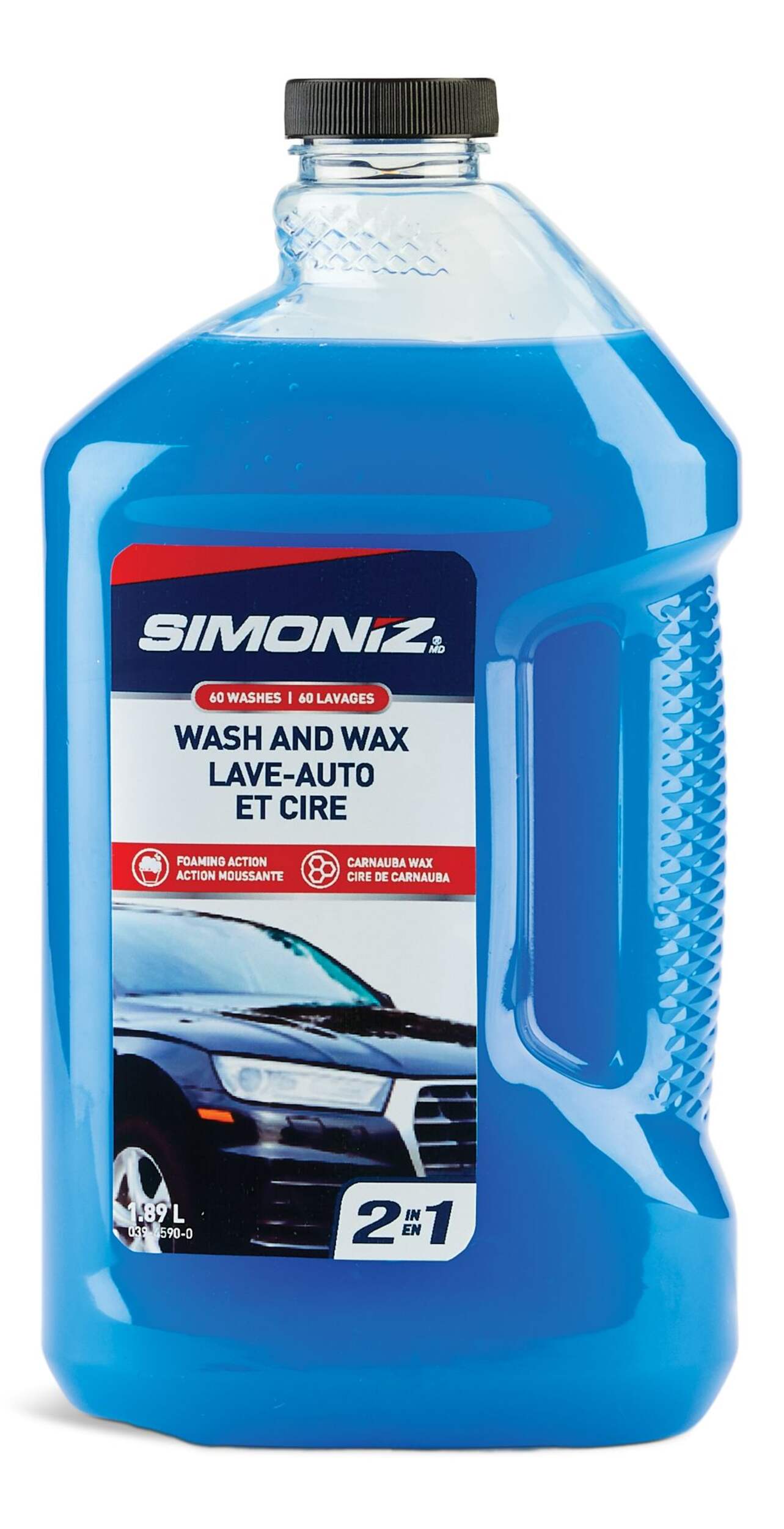 SIMONIZ 2-in-1 Car Wash & Wax, 1.89-L Front_Flat