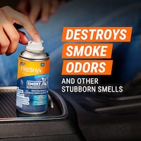 Armor All SmokeX Rapid Car Odour Eliminator Spray, Midnight Air Scent, 56-g