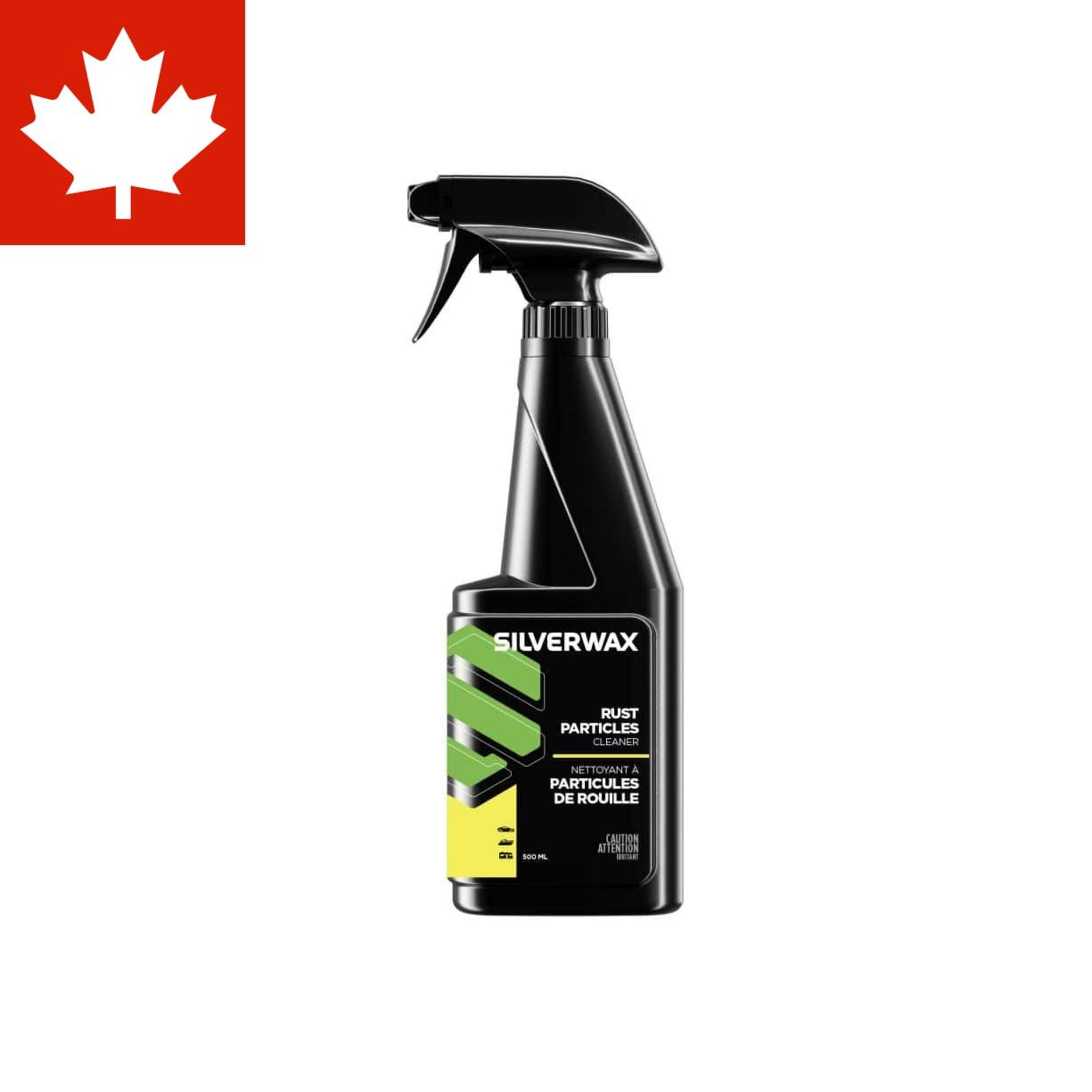 Nettoyant pour particules de rouille en vaporisateur Silverwax, 500 mL Front_Flat