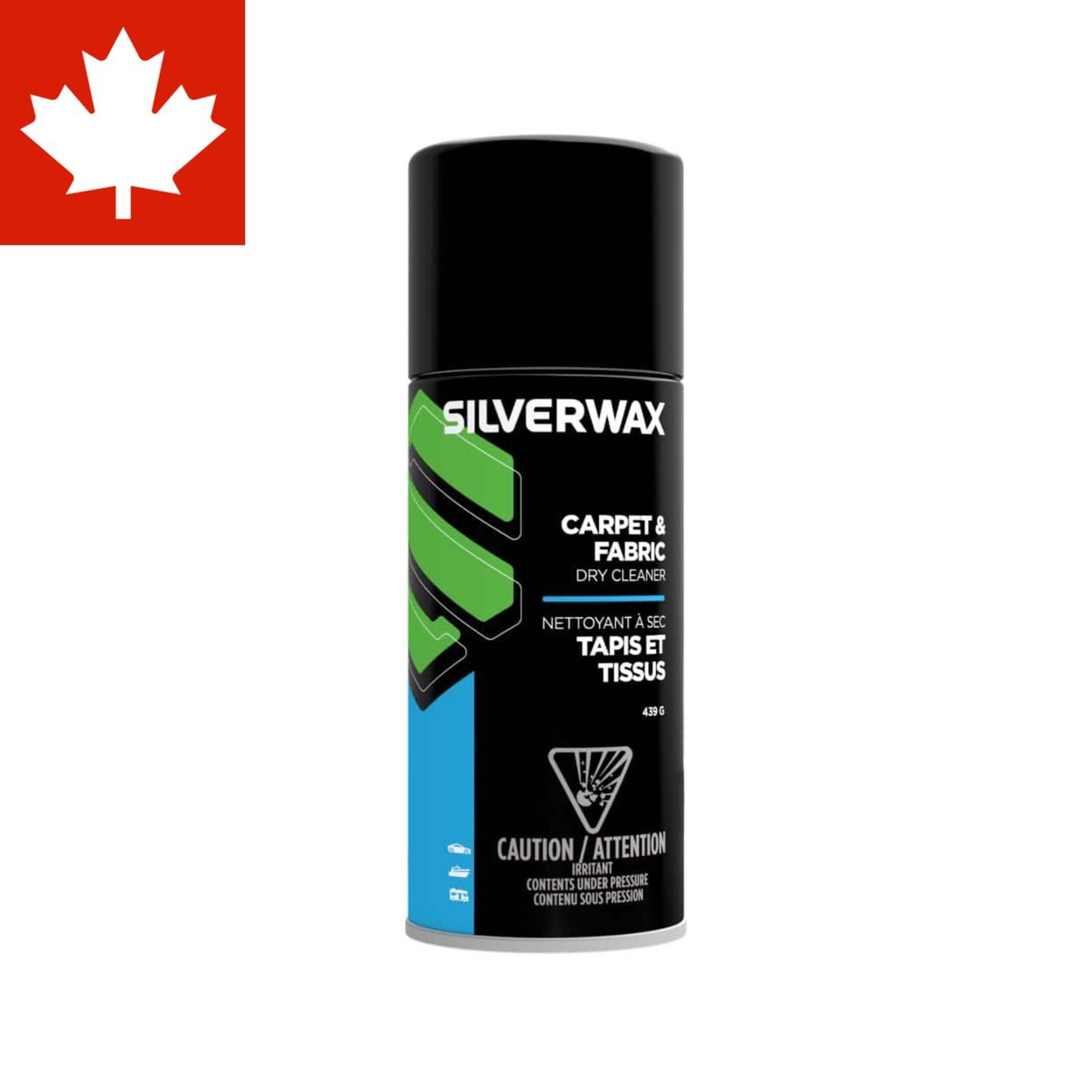 Nettoyant à sec pour tapis et tissus Silverwax, 500 mL Front_Flat