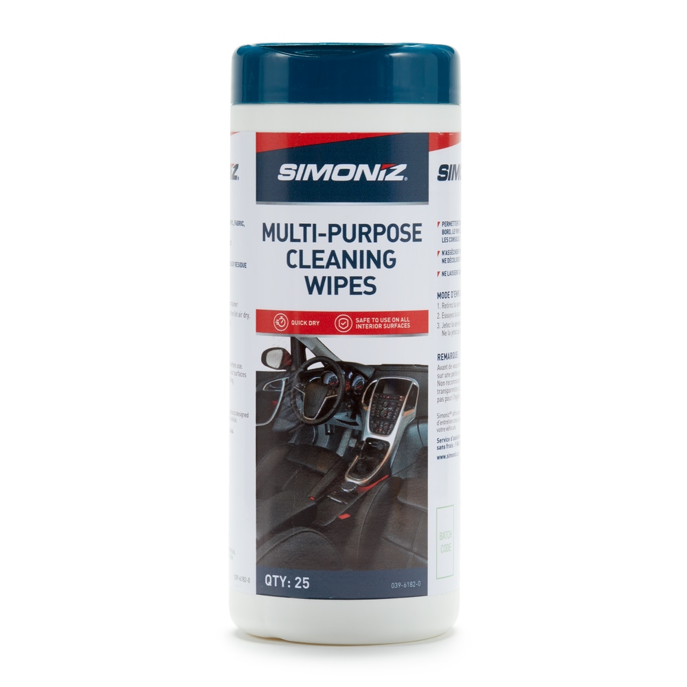 SIMONIZ MultiPurpose Car Cleaning Wipes, 25pk Canadian Tire