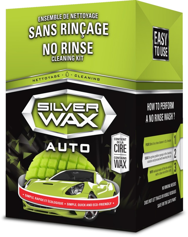 SilverWax No Rinse Cleaning Kit Canadian Tire