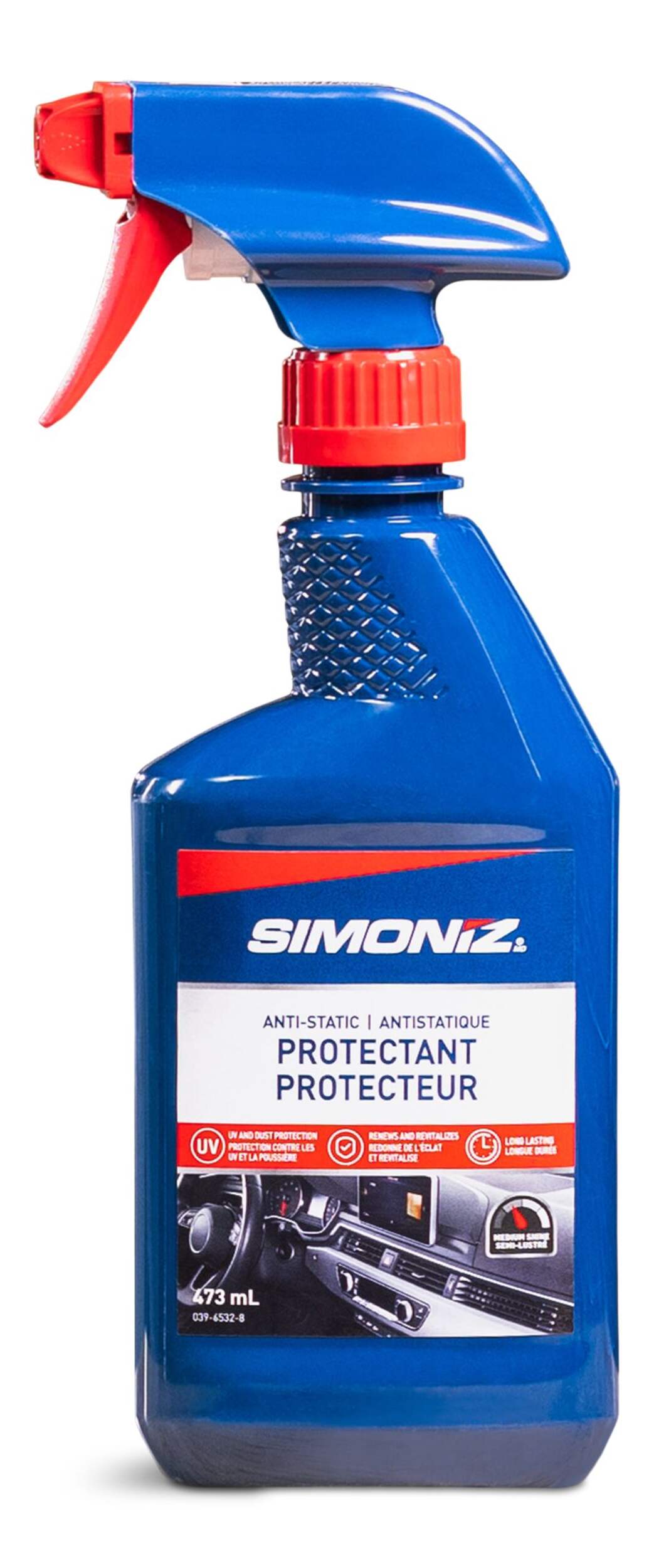 SIMONIZ Anti-Static Dash & Trim Protectant Spray, 473-mL Front_Flat