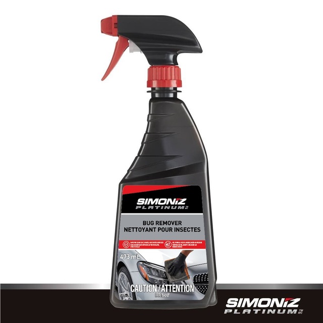 SIMONIZ Platinum Foaming Bug Remover for Exterior Auto Surfaces, 473mL