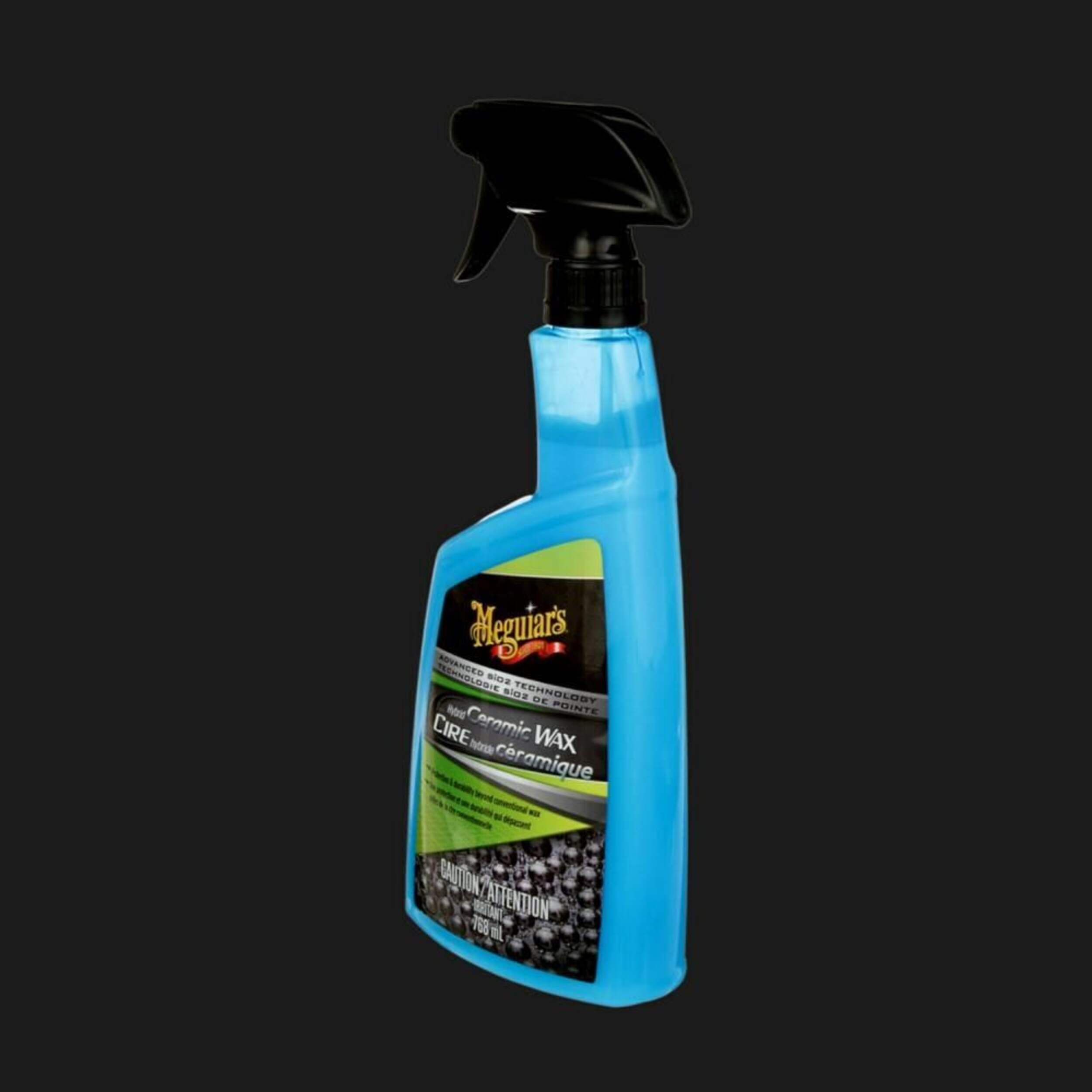 Cire hybride céramique en vaporisateur Meguiar's, 768 mL Front_Angled_Left