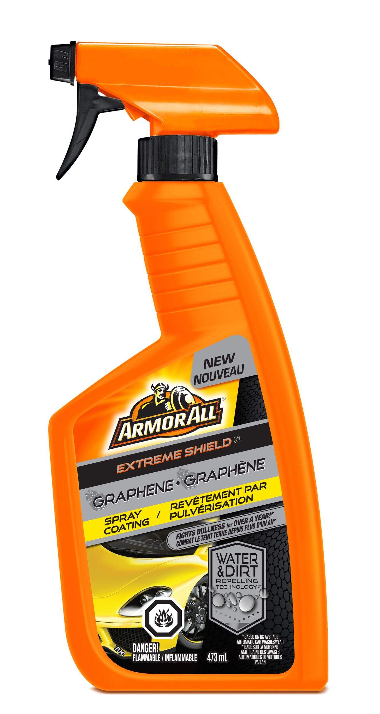 Revêtement en aérosol au graphène Armor All, 473 mL Front_Flat