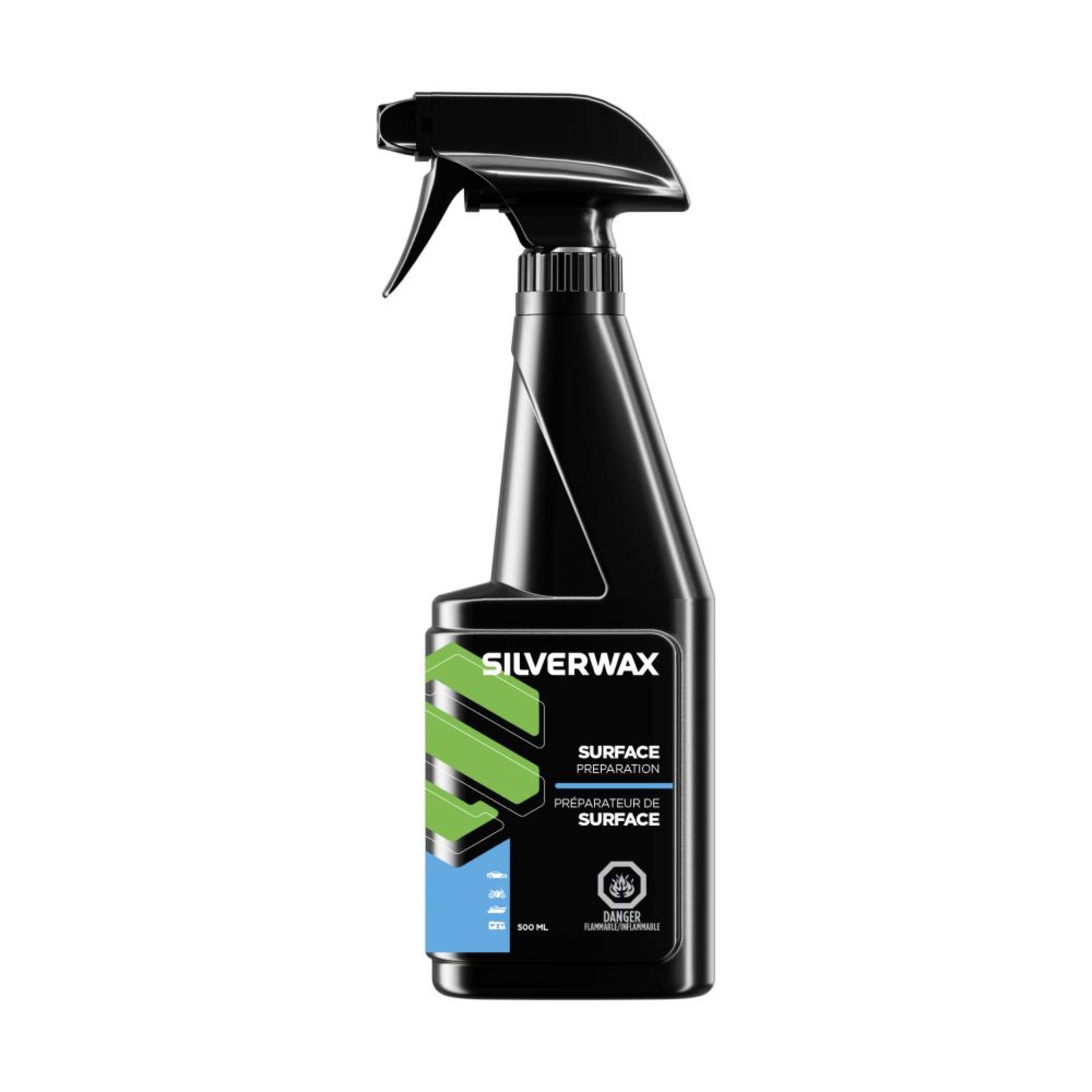 Silverwax Last Check Auto Surface Prep Spray, 500-ml Front_Flat
