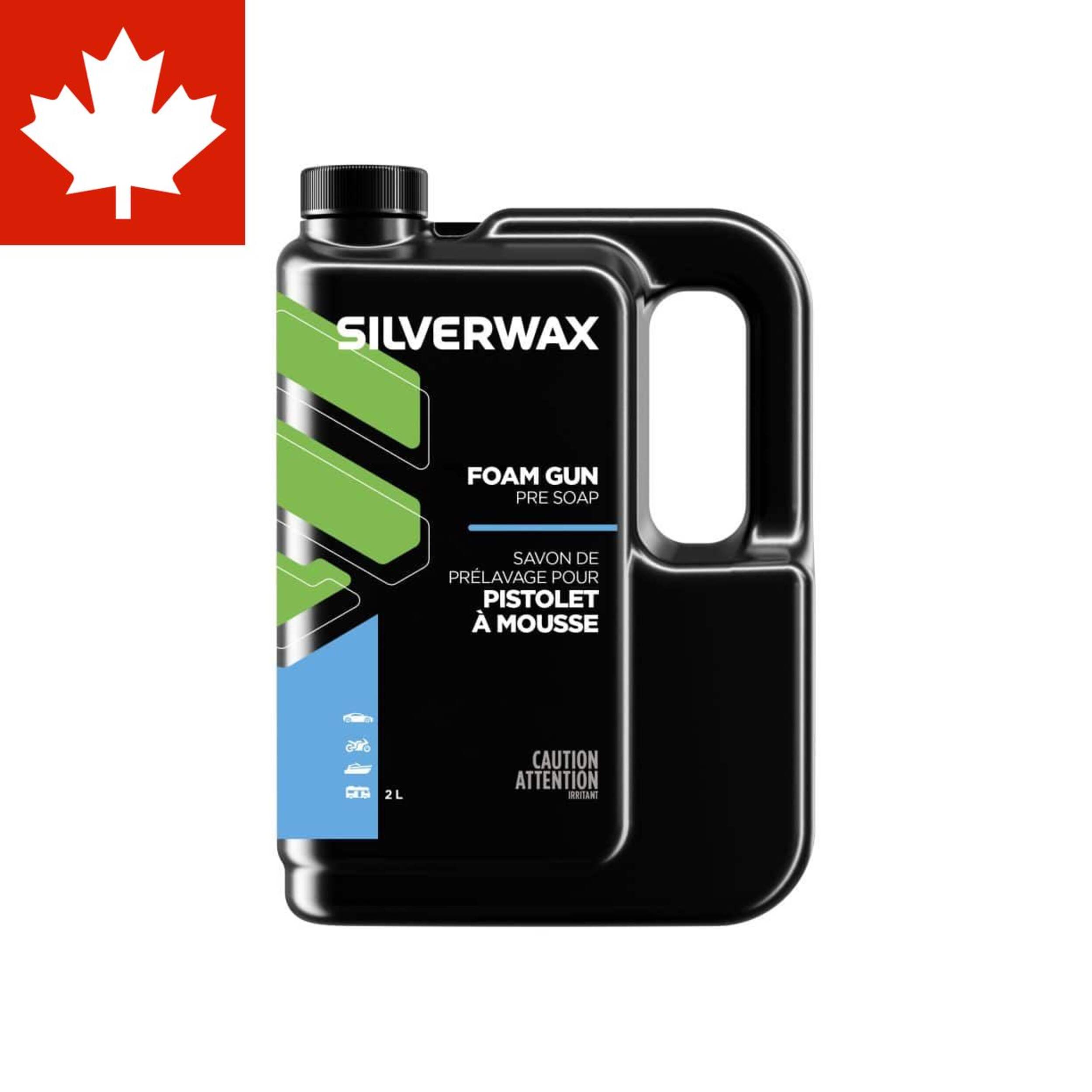 Silverwax Pre-Foam Soap for Foam Gun, 2-L Front_Flat