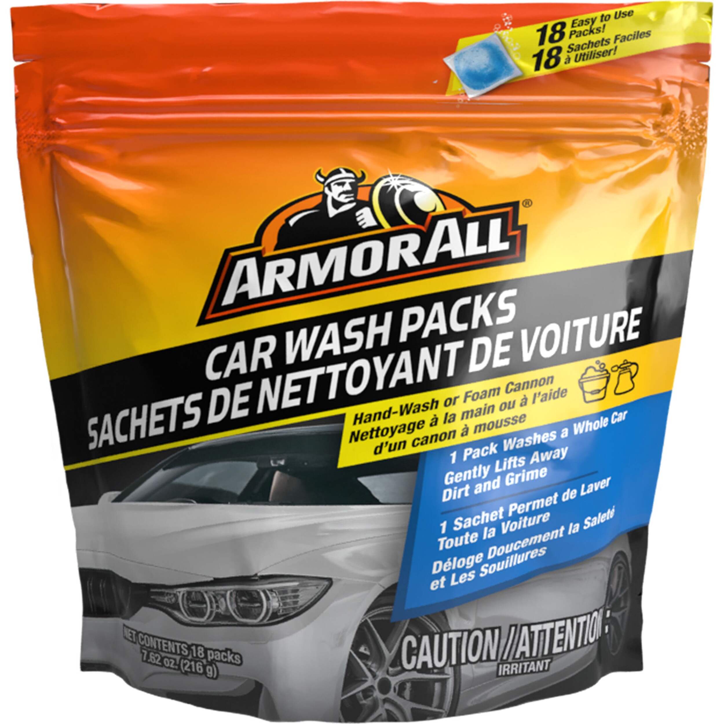 Ensemble de nettoyants automobiles Armor All, paq. 16 Front_Flat