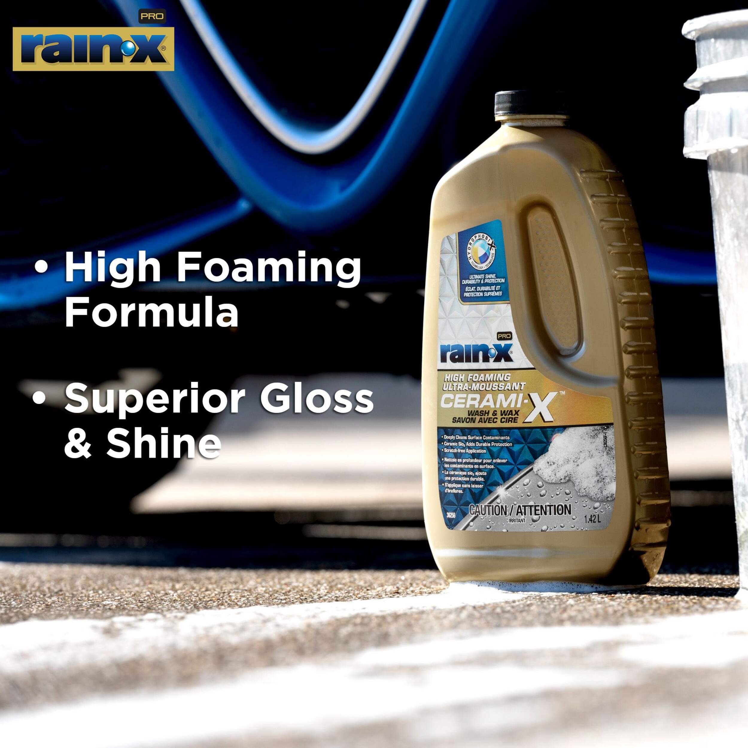 RainX Pro High Foaming Car Wash & Wax, 1.4L Canadian Tire