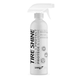 SansZo Tire Shine Gloss & Protect for Long-lasting Shine, Safe Formula Front_Flat
