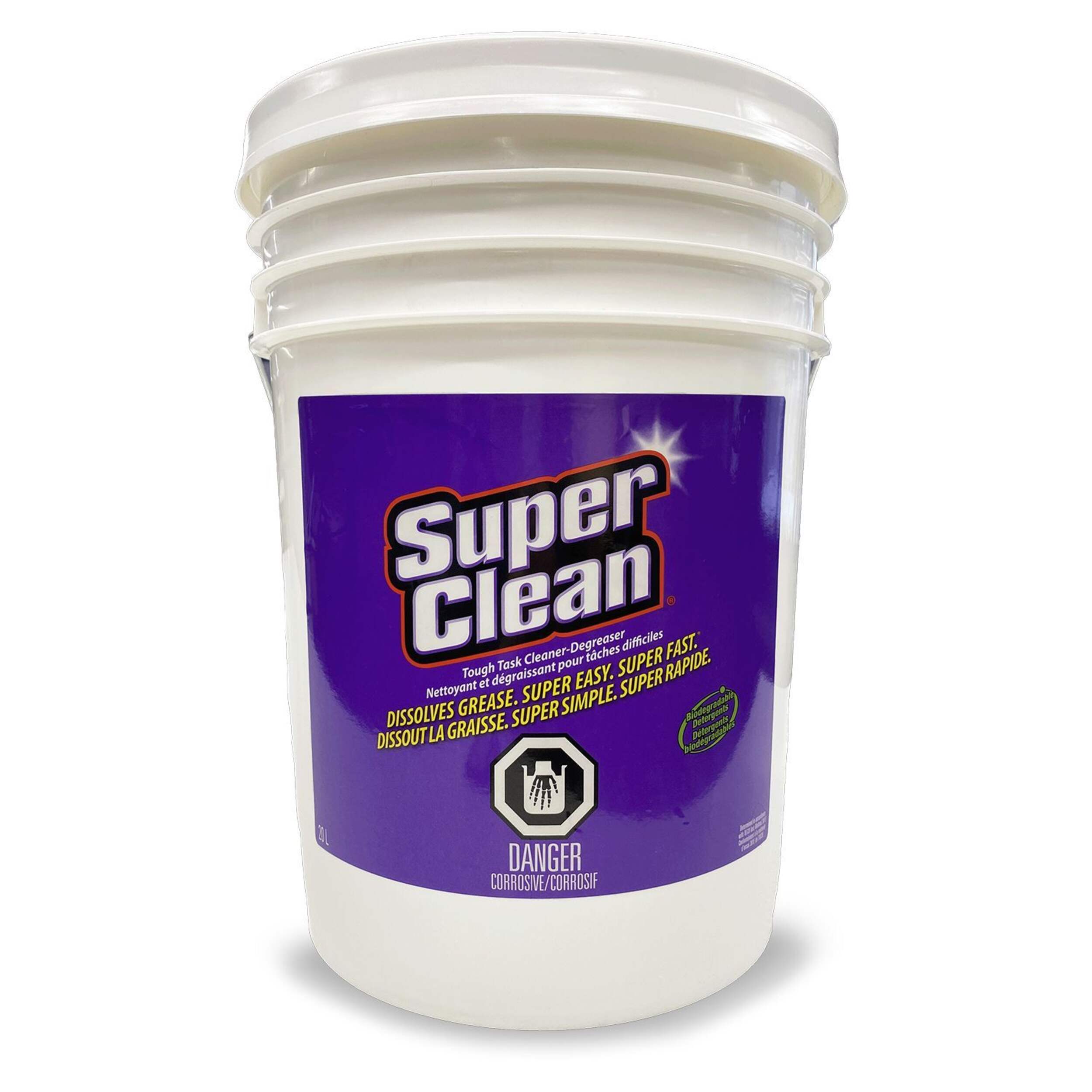 Nettoyant et dégraissant service intense tâche difficile Super Clean, 3,78 L Front_Flat