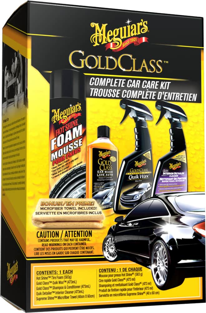 Meguiar's Gold Class Complete Car Care Kit, 5-pc | Canadian Tire