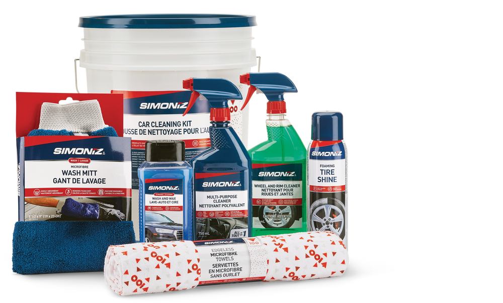 SIMONIZ Canadian Tire 100th Anniversary Special Edition Car Care Kit, 7