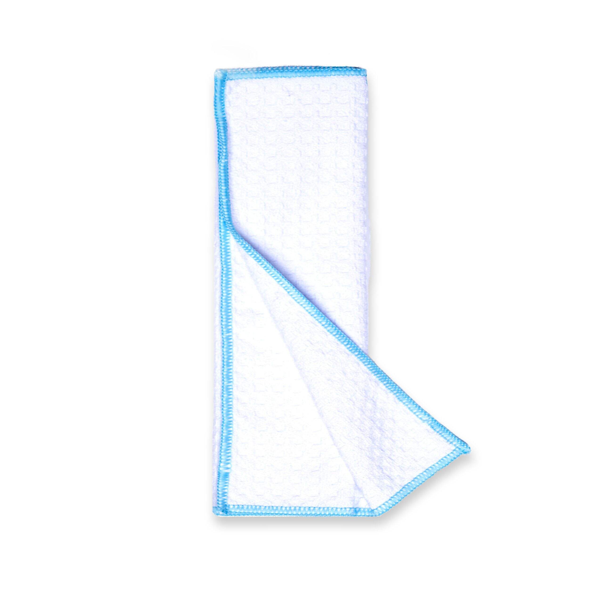 Simoniz Platinum Waffle Glass Towels, 14-in x 14-in, 2-pk Front_Flat
