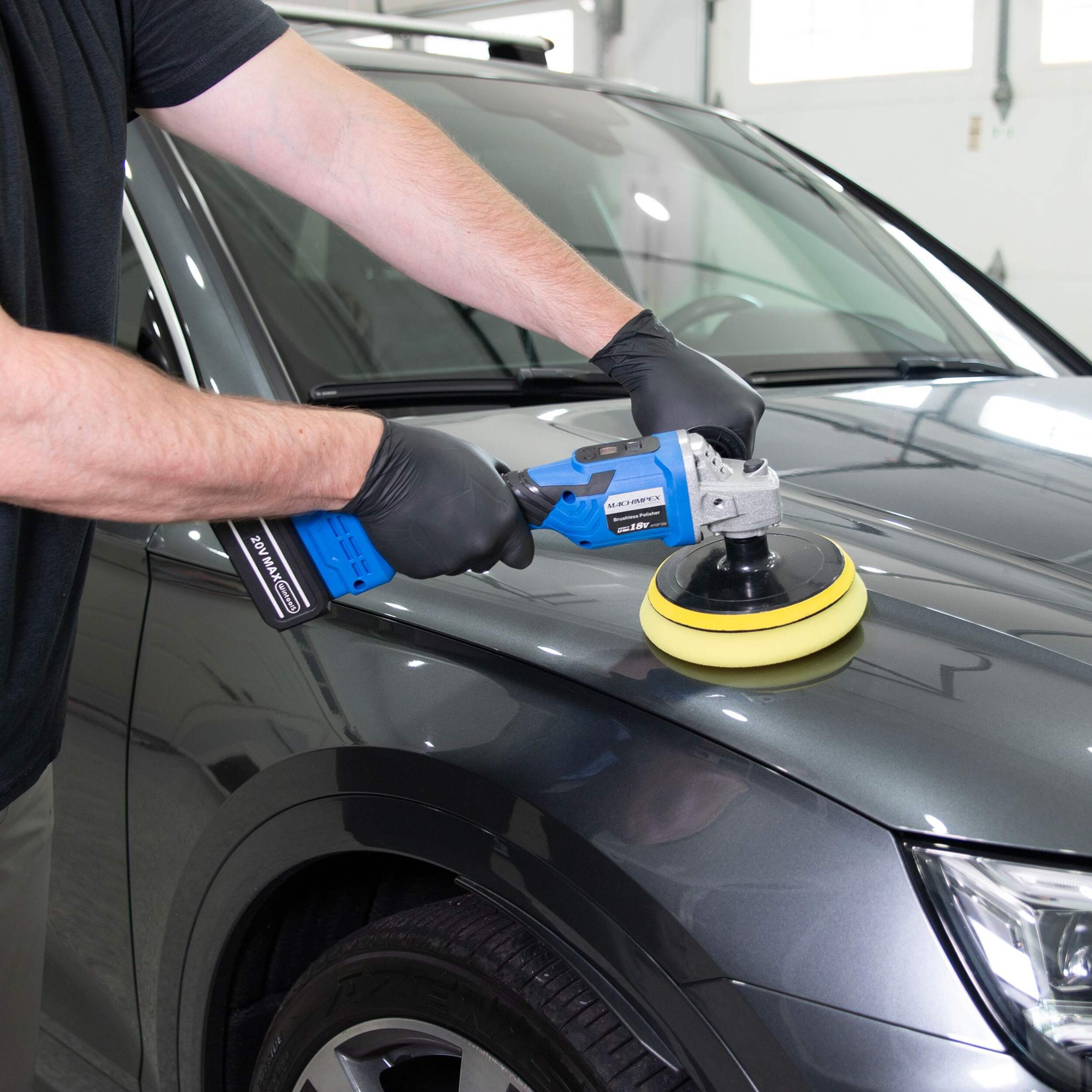 Simoniz Platinum Polishing Pad Kit, 6-in Pads, 5-pc Front_Elevated