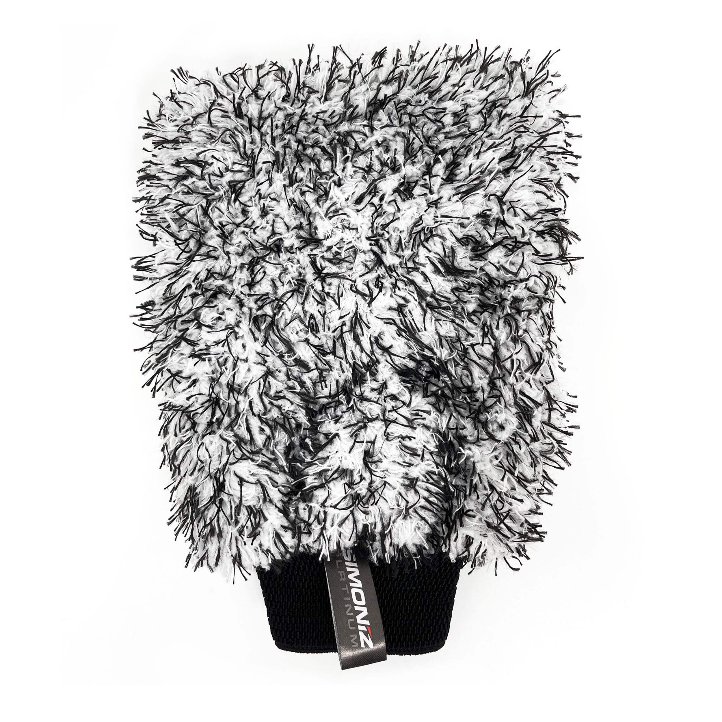 SIMONIZ Platinum Typhoon Auto Wash Mitt, Grey Front_Flat