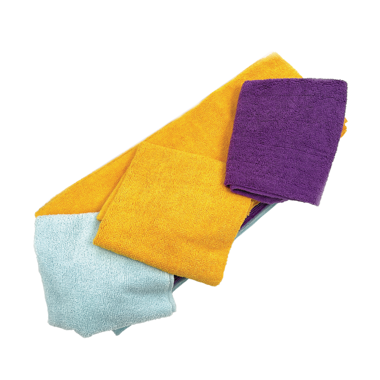 SIMONIZ Platinum XL Microfibre Towels, 14 x 18-in, Multi-colour, 30-pk