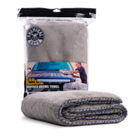 Serviette de séchage en microfibre Wooly Mammoth de Chemical Guys, 36 x 25 po, gris