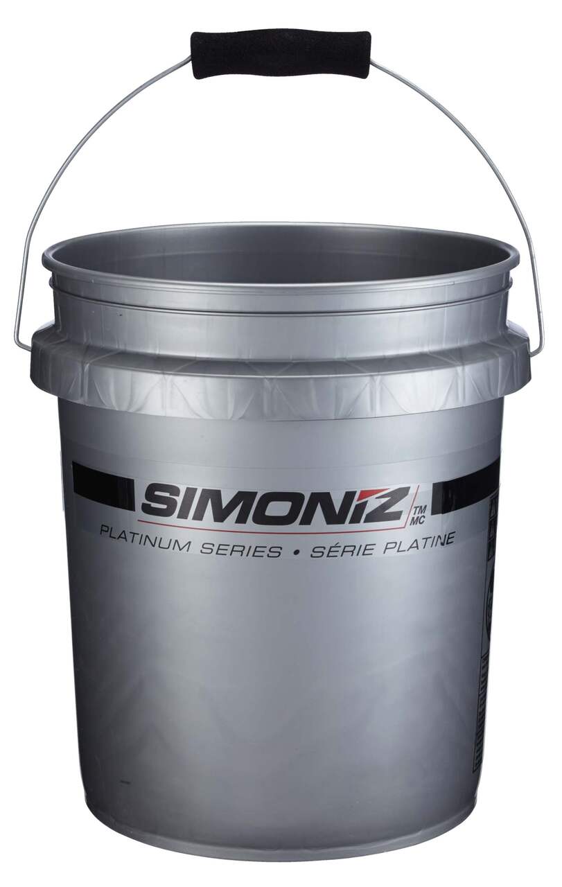 Simoniz Platinum Bucket with Grit Guard, 5-gal