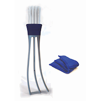 SIMONIZ Dash & Trim Microfibre Vent Cleaning Brush, 5 SQ, 1-pc